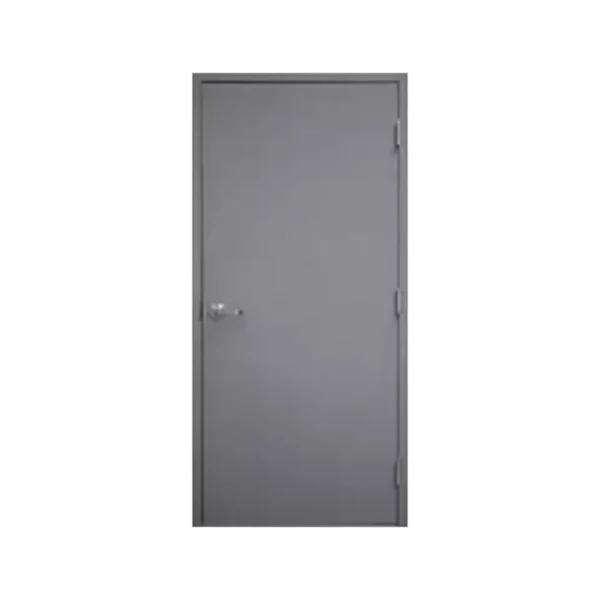 60-Min-BS-Standards-Flush-Gray-Customed-Classic-Single-Safety-Steel-Fire-Rated-Door-For-Houses