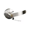 Simple-Design-Stainless-Steel-Fire-Rated-Lever-Trim-With-Lock-For-Panic-Bar-Device